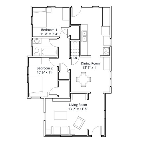 16_Franklin_Photo_7_furniture-floorplan_Athens_Ohio_45701